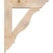 Ekena Millwork Funston Traditional Smooth Bracket w/ Offset Brace, Douglas Fir, 7 1/2"W x 32"D x 38"H BKT0806X32X38FST01SDF - alternate 3